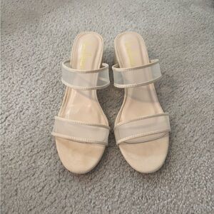 Lulu's Cream Women's Sandals